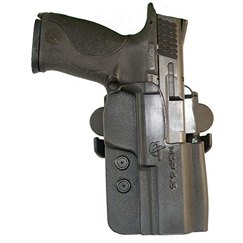 COMP-TAC.COM International Holster S&W - MP M1.0, M2.0, 4.5" 9mm/40/45 Slide - Right - Black (Belt, Paddle, Drop Offset)