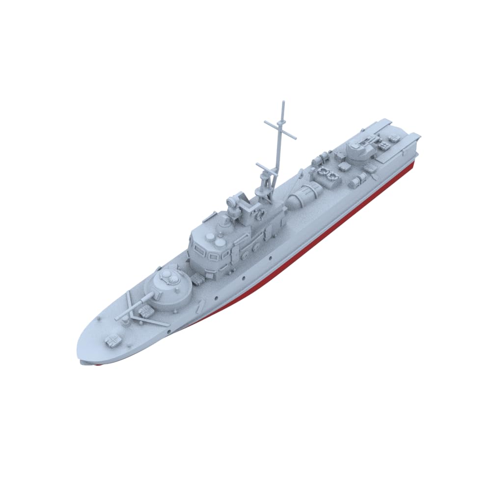 MRY-SFW SSC72769S-A 1/72 zestaw do budowy modelu wojskowego, sowiecka łódź patrolowa graniczna Pr. 1204, pełny kadłub