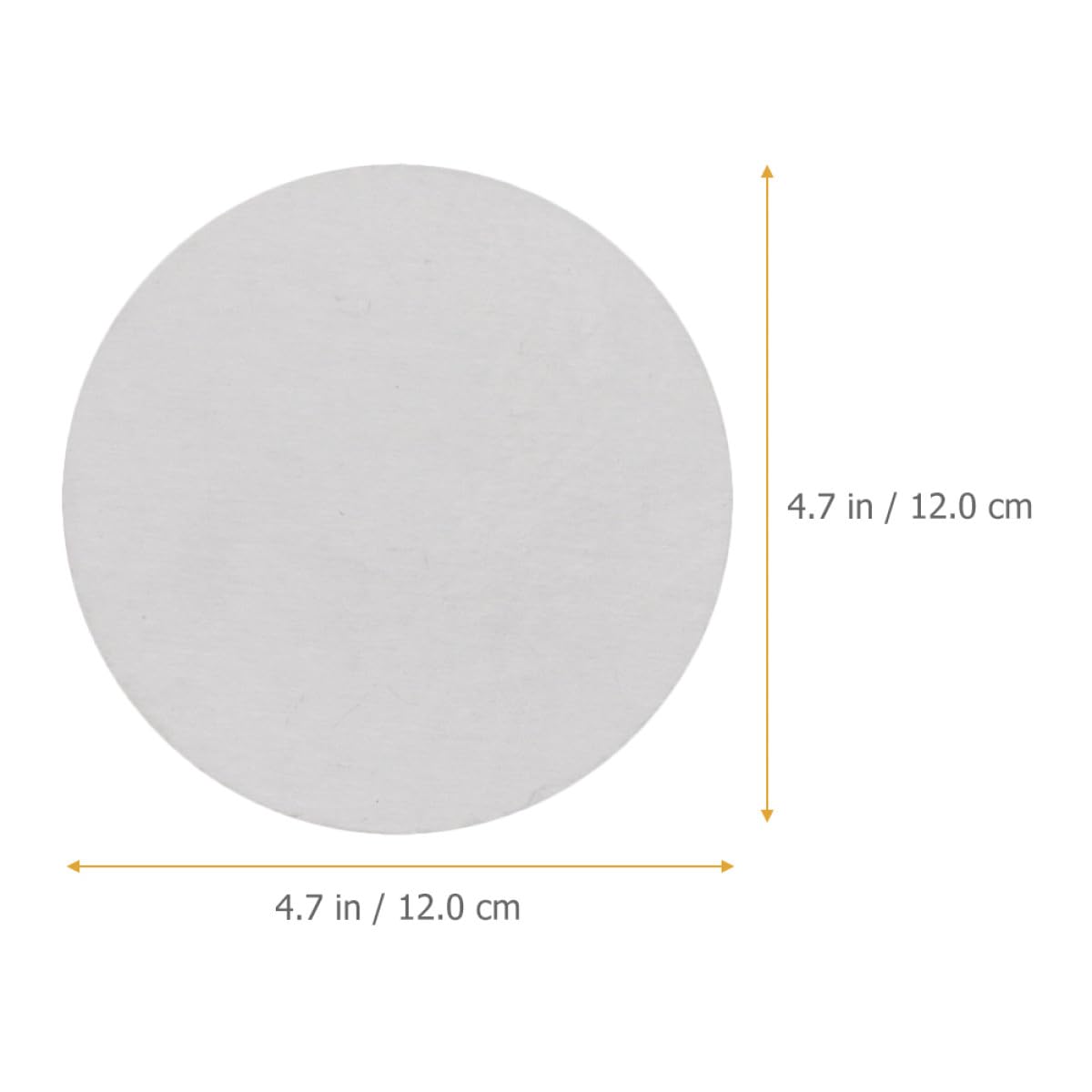 Karton Tortenböden Rund 12cm 1,7mm 24 Stück Mousse Kuchenplatten für Festliche Anlässe und Backbedarf