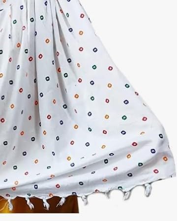 Image of Cotton Innovative Stylish Printed Pattern Fancy Scarf With Sun Protection Cover Face Cotton Driving Scarf for Women and Girls