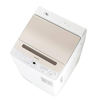 TH018★2020年製★シャープ　洗濯機　7KG 穴無し洗濯槽　一人暮らし 穴なし槽」全自動洗濯機 7.0kg ES-GE7F-W シャープ | イオン