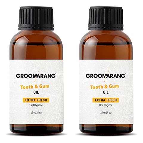 Groomarang Gum Oil - Made from 100% Pure Botanical Oils (Extra Strength) 15ml x2 Cover