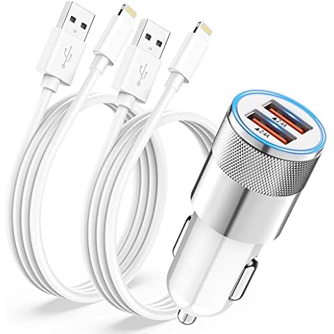 YEONPHOM Dual USB iPhone Car Charger Cover