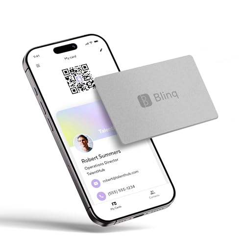 Blinq Metal NFC Card - Digital Business Card - Tap