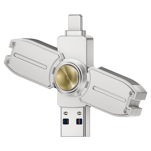 Exsellon 256GB Chiavetta USB per iPhone, Pad, Android, PC e Mac, Adatta per Archiviazione e Momenti...