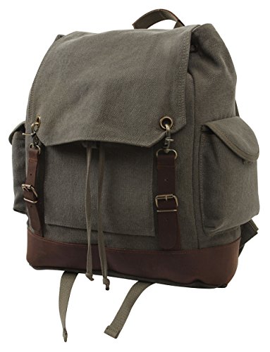 rucksack backpack vintage - Rothco Vintage Expedition Rucksack, Olive Drab