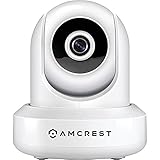 Amcrest WiFi Security Camera Indoor Pan/Tilt IP Camera Wireless, Home Surveillance System with IR Night Vision, Two-Way Talk for Pet, Nanny Cam, Video Baby Monitor IPM-721W (White)