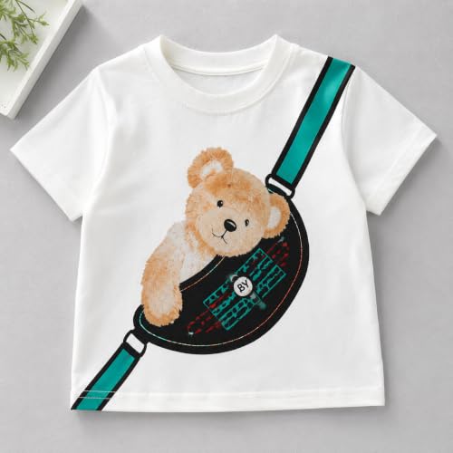 Image of Googo Gaaga Boys Clothing Set | Boys T-Shirt and Denim Pant Set