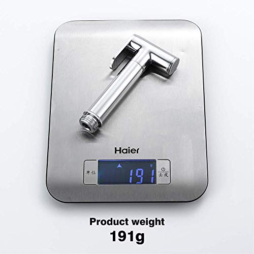 Kit douchette bidet WC avec flexible et support mural complet - 2