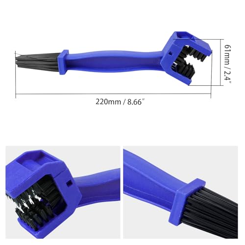 Image of NICECNC 1PCS Motorcycle Chain Gear Dirt Clean Brush Compatible with Honda Compatible with Kawasaki Compatible with Yamaha Dirtbike MX Street Sport Off-Road Motorcycles ATVs Quad Bicycles
