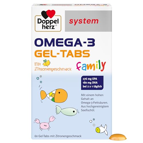Doppelherz system OMEGA-3 family, 60 pz Compressa