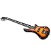 Fretless 6 String Electric Bass Bolt_On Maple Neck,Poplar Body Sunburst