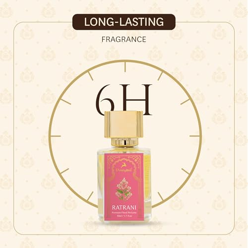 Image of Aranyam Perfumes Ratrani Premium Floral Perfume 50ml - Long Lasting Women Perfume Gift, Eau De Parfum Ideal Gift for Anniversary Birthday Casual Party