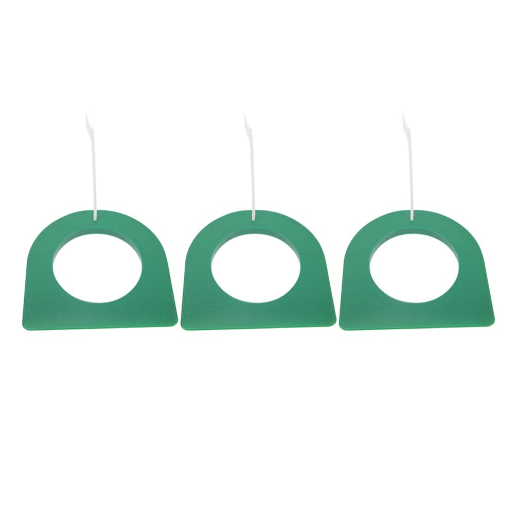 POPETPOP 3pcs Golf Putting Practice Cup Portable Indoor Training Tools for Skill Improvement Lightweight Design for Home Office Lawn Games