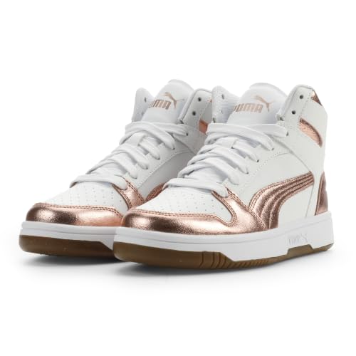 Image of Puma Womens Rebound Layup Luster Mid Shoes