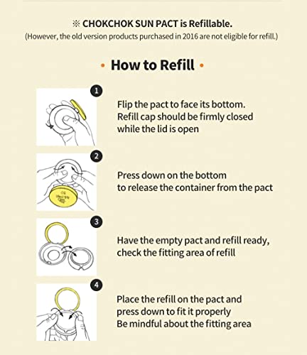 Green Finger Kids Sunscreen Facial Cushion Pact, Aloe,Baobao, Moringa, Children Sun Protection Spf50+(Product+Refill) 16G #TOP4