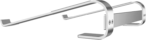 Miniatura 2 de MMOBIEL Soporte para laptop - Elevador de 10 a 18 pulgadas - Soporte ventilado universal - Soporte para laptop para escritorio compatible con