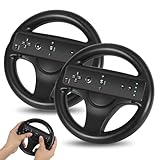 Lot de 2 volants pour télécommande Wii Mario Kart   Volant de course pour jeux Nintendo Wii   Accessoires de jeu Wii et Wii U