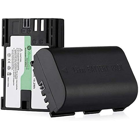 Powerextra Batería de Repuesto para Canon EOS Cover