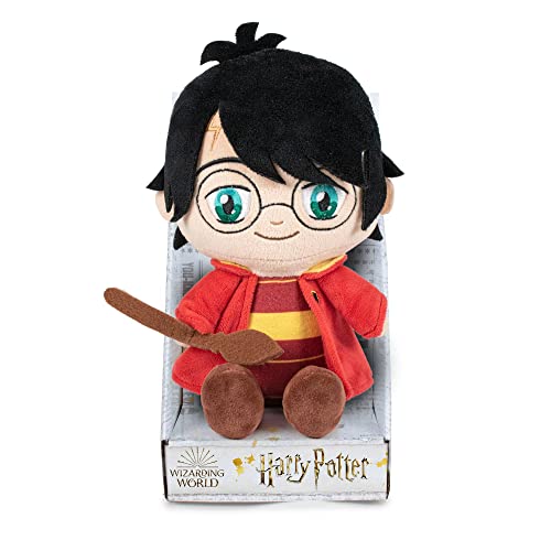 Famosa Softies - Harry Potter Quiditch, plush toy with the costume and details of the game