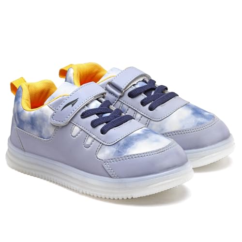 Image of ASIAN Kids JUPITER-02 Stylish Casual Sneakers with Velcro Closure for Boys, Trendy and Comfortable Shoes Perfect, Walking, and Outdoor Play, Lightweight and Durable Design