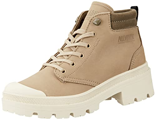 Pallabase Lo Cuff Palladium femme basket basse à plateforme confortable en cuir