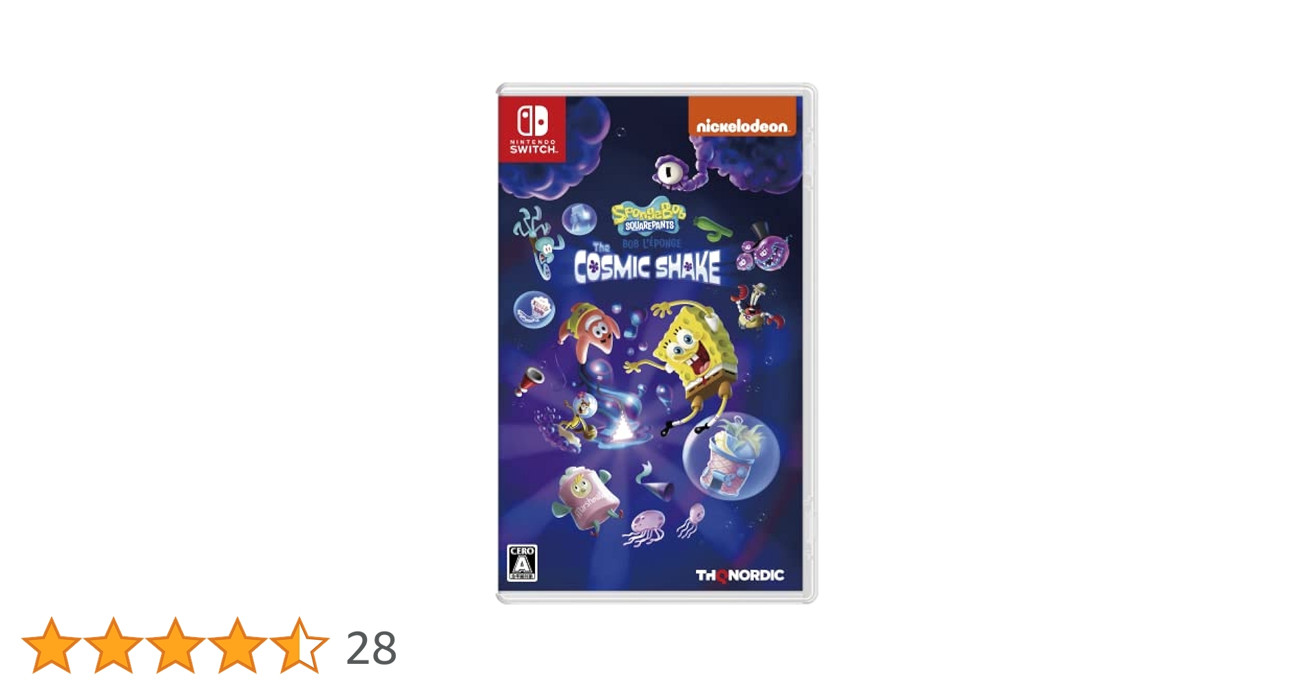 Switch☆スポンジ・ボブ ザ コズミック シェイク☆新品・未開封品 Amazon.co.jp: スポンジ・ボブ:ザ コズミック シェイク - Switch