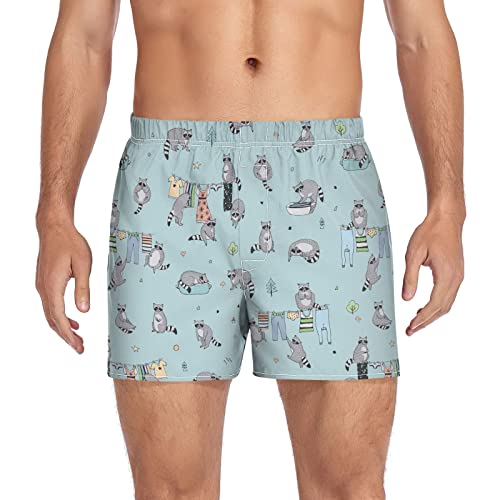 Bóxer de deporte para hombre suave y transpirable azul L