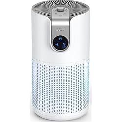 Air Purifiers for Home Large Room Up to 1500ft² with Aromatherapy, MOOKA HEPA Air Purifier for Bedroom Pets Kitchen, Air Filter Cleaner for Wildfire Smoke Pollen Dust Dander Odor, 15dB, M03