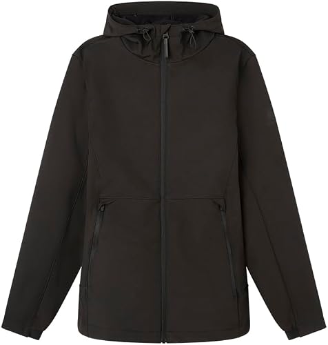 SPRINGFIELD Softshell Technical Parka Water Resistant Polyester with Zip Up Pock