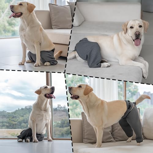 Arblina Hundebody Nach OP, Hundebody für Hinterbeine, Postoperativ Recovery-Anzug für Männliche & Weibliche Hunde, Leckschutz Hund für Kleine/Mittlere/Große Hunde