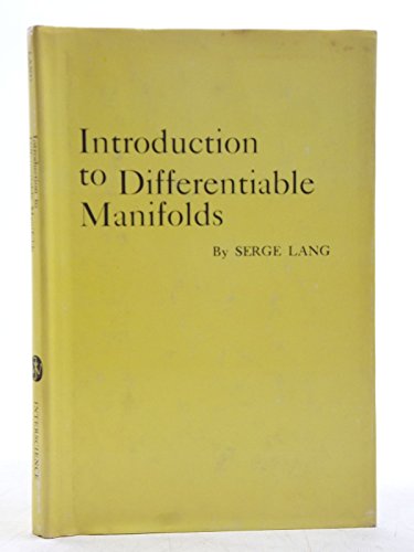 Introduction to Differentiable Manifolds B0000CLS3F Book Cover