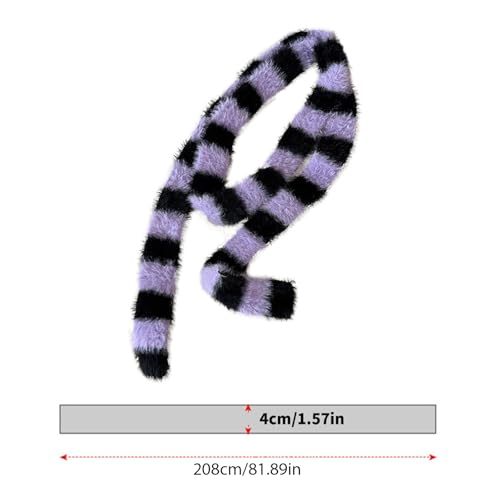 Fashion Plush Scarf for Women Knitted Scarf Provide Comfort and Charm for All Occasions4