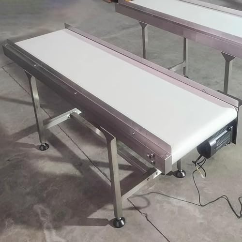 Cinta transportadora de PVC espesor resistente de 40 cm para embalaje y producción 4