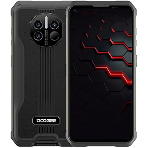 DOOGEE V10 5G Móvil Resistente con Termómetro Infrarrojo y Cámara Triple de 48MP Cover