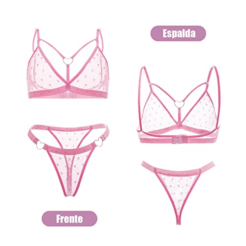 Descubre la mejor manicura y pedicura de LugoPulsa aqui 👈🏼 y pide cita Conjuntos-Lenceria-Sexy-Malla-Transparente-MujerRopa-Interior-Babydoll-Caliente2-Piezas-Sujetador-y-Bragas-TangaBikini-Slips-Estampado-Leopardo-Corazon-Traje-Picardias-Dormir-Fiesta-Halloween