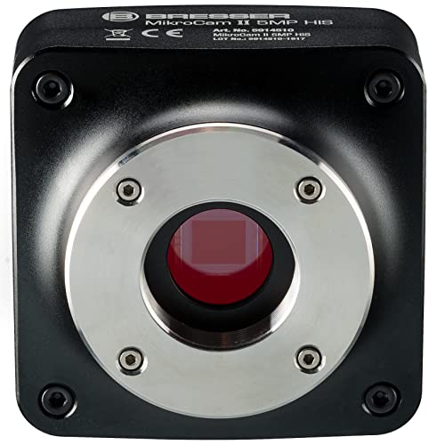 Bresser Mikroskop Kamera MikroCamII 5MP HIS mit lichtempfindlichen rauscharmen Sony® IMX264 Sensor und umfangreicher Software