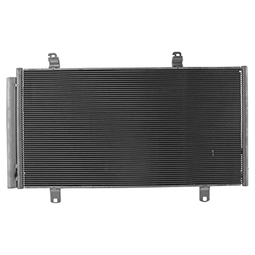 Image of TRQ A /C Condenser and Receiver Drier Assembly Compatible with 2007-2011 Toyota Camry SE LE XLE 2009-2011 Camry Base Model 2007-2008 CE 2005-2012 Avalon 2007-2012 Lexus ES350 09-15 Toyota Venza