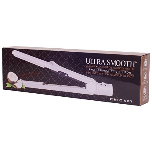 Plancha de Pelo Profesional Cricket Ultra Smooth 1 pulg Blanca miniatura 5