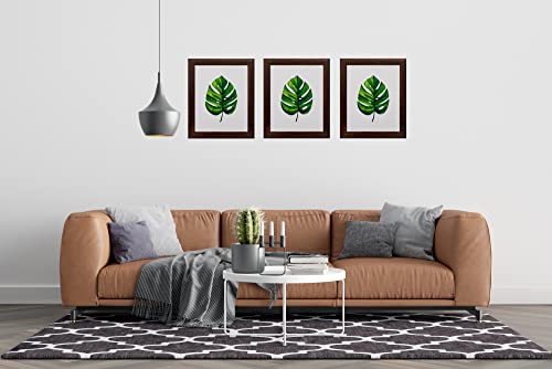 Simpleme Rustic Wooden Picture Frame 12X16 – Solid Pine Distressed Wood Poster Photo Frame For Wall Hanging Display thumb #5
