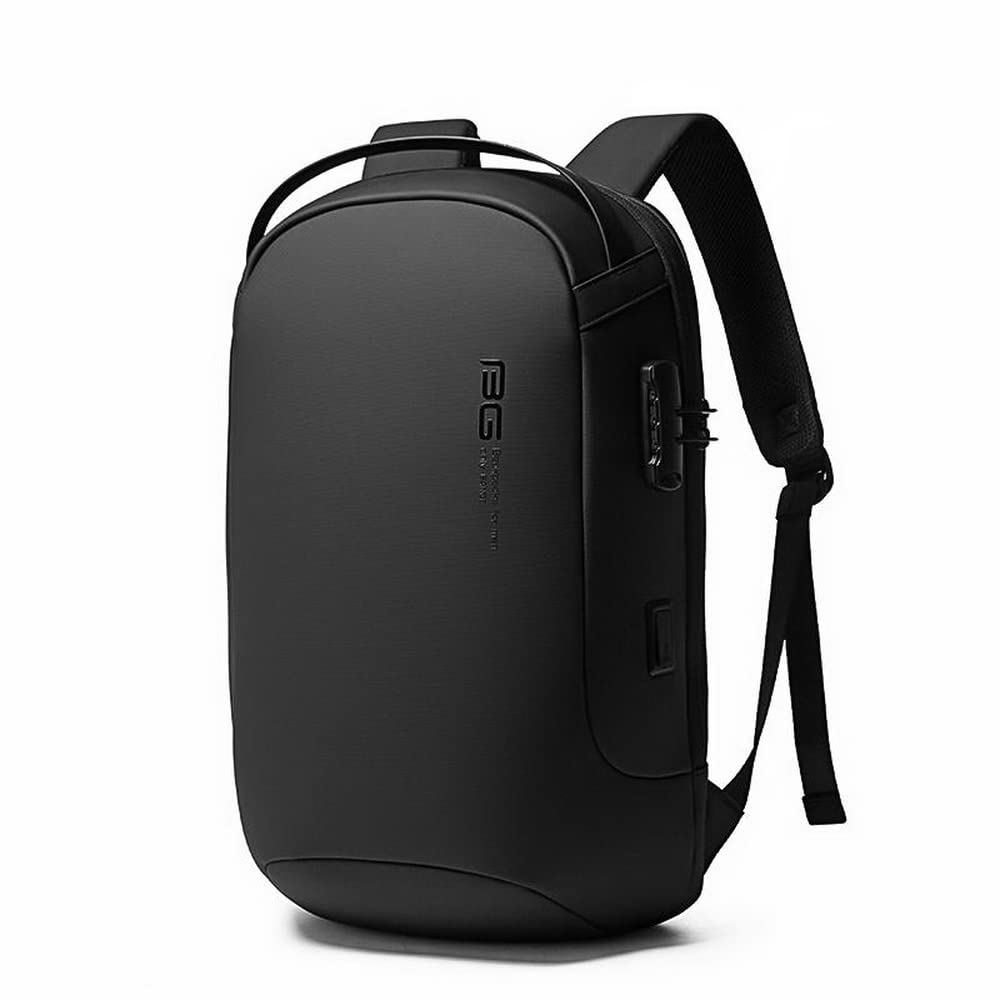 BANGE Water Resistant Anti-Theft Unisex Travel Laptop Backpack With Usb Charging And Password Number Lock (Black) (Small Size) 20 Litre (B08VJ9GZD2) Amazon Price History, Amazon Price Tracker