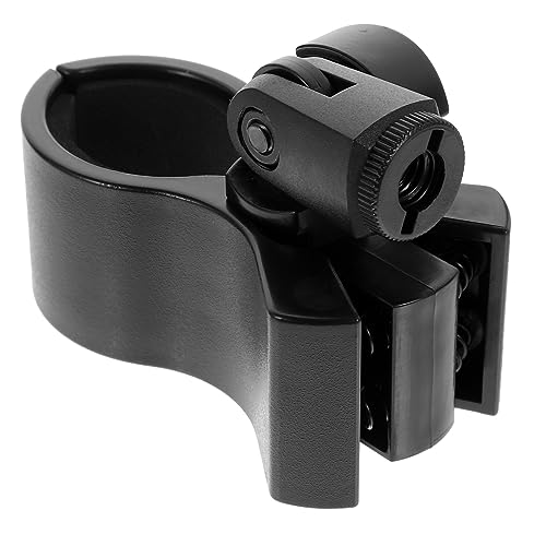 ERINGOGO Microphone Clip Holder Mic Clamp Durable Spring Mic Clip for Wired Microphones Multi Functional Use As Hair Dryer Holder Secure Grip Easy Access