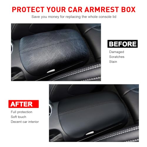 Image of Console Cover for Ford Mustang Accessories 2026 2025 2024 2023 2015-2022