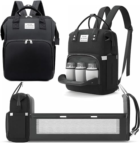 Image of Mommy's Helper Baby Bag - Large Capacity Tote with Changing Station, Waterproof, Perfect for Travel, Baby Showers & Registries