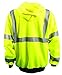 OccuNomix Large Hi-Viz Yellow FleecePolyester Sweatshirt