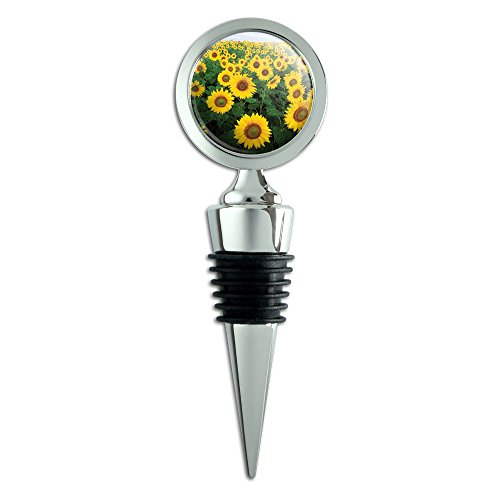 Field of Sunflowers Wine Bottle Stopper