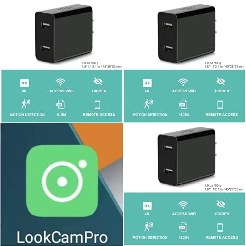 Image of securinnov mini cam (Dual USB Charger)