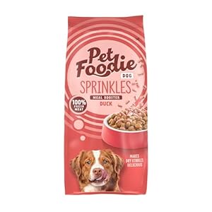 Barf tiefgefroren für alle Hunde – Sprinkles Ente – Tiefkühlfutter, Hundefutter – natürlich, ohne künstliche Farb- & Aromastoffe, ohne Konservierungsstoffe, glutenfrei, 10x300g TK-Ware
