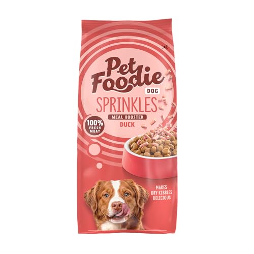 Barf tiefgefroren für alle Hunde - Sprinkles Ente - Tiefkühlfutter, Hundefutter - natürlich, ohne künstliche Farb- & Aromastoffe, ohne Konservierungsstoffe, glutenfrei, 10x300g TK-Ware