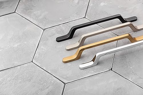 GTV - Flavio Furniture Handle - Zamak - Brass - Hole Distance 320 mm - Image 4